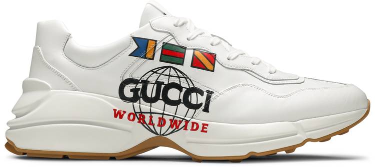 End spyd dårlig Gucci Rhyton 'Worldwide - White' - Gucci - 599146 DRW00 9014 | GOAT
