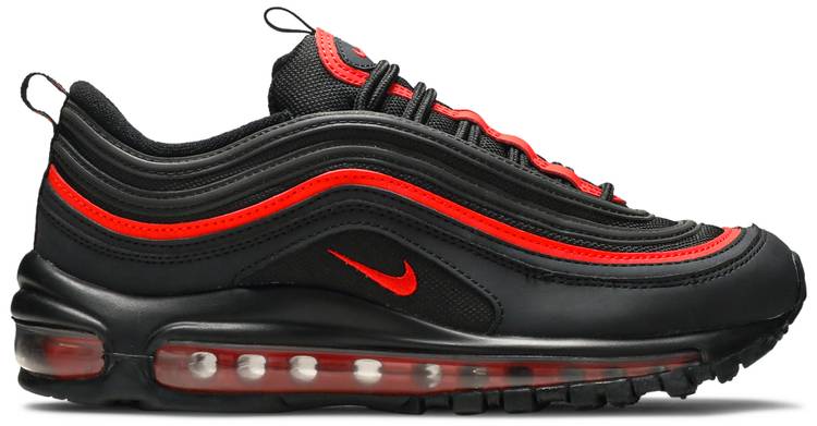 Air Max 97 GS 'Black Chile Red' - Nike 