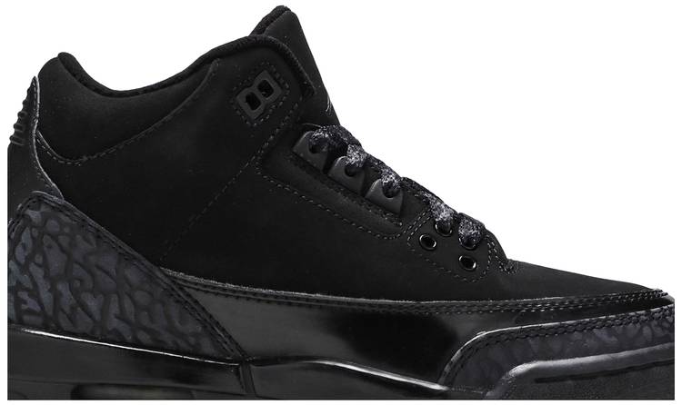 Air Jordan 3 Retro GS 'Black Cat' - Air Jordan - 834014 002 | GOAT