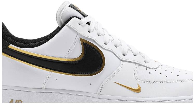 nike air force 1 high white and gold