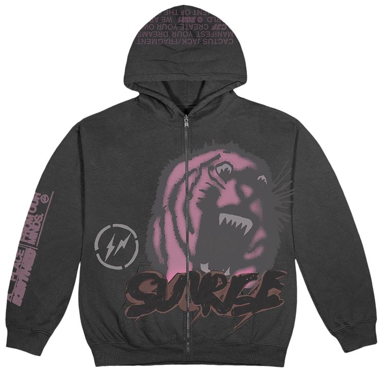 travis scott zip up hoodie