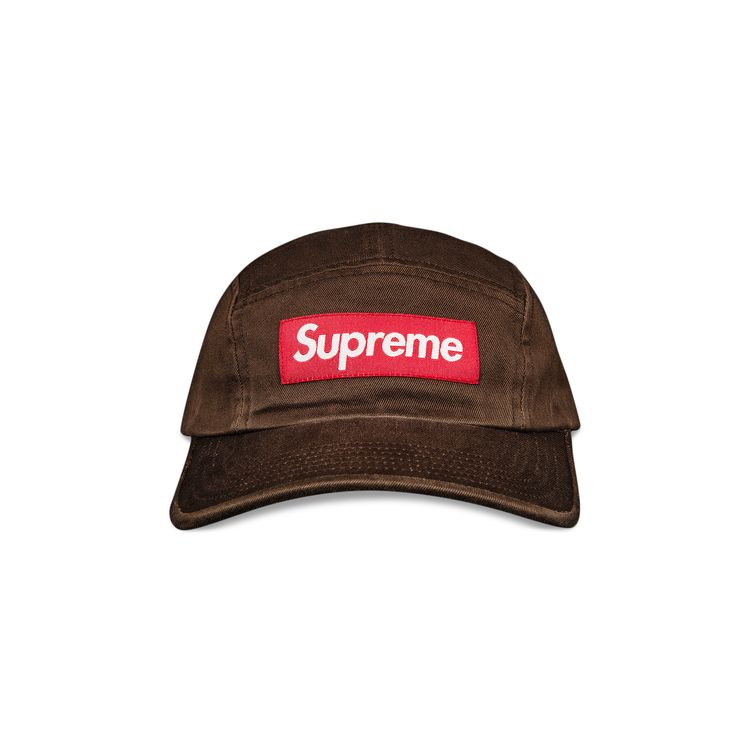 supreme cap brown