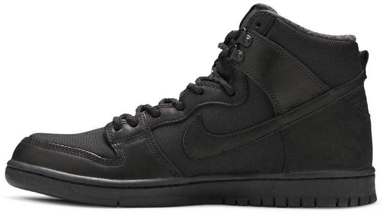 SB Zoom Dunk High Pro 'Black' - Nike - 923110 001 | GOAT