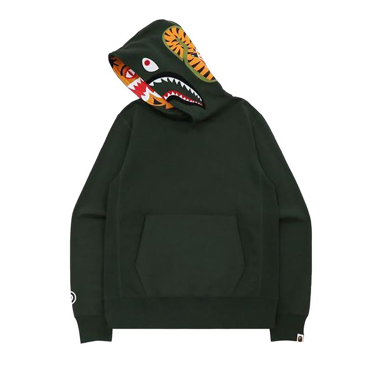 bape pullover hoodie shark