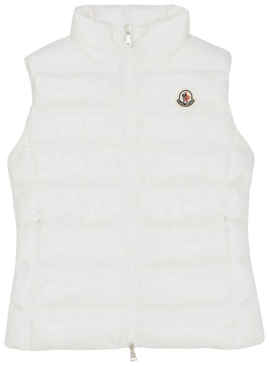 moncler vest white