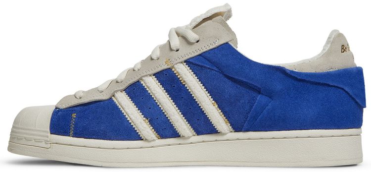 adidas superstar half blue