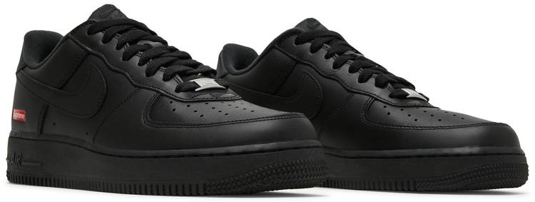nike air force one low all black