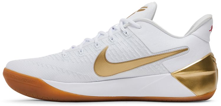 nike kobe white gold
