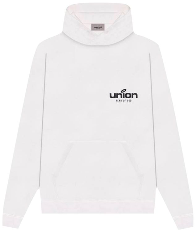 Fear of God Essentials x Union Vintage Hoodie 'White' - Fear of Fear of God Essentials x Union Vintage Hoodie 'White' - Fear of