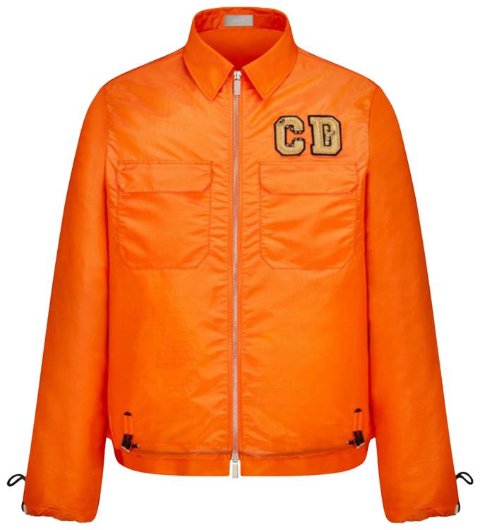 Dior x Kenny Scharf Shirt Jacket 'Orange' - Dior - 193C536A5149 