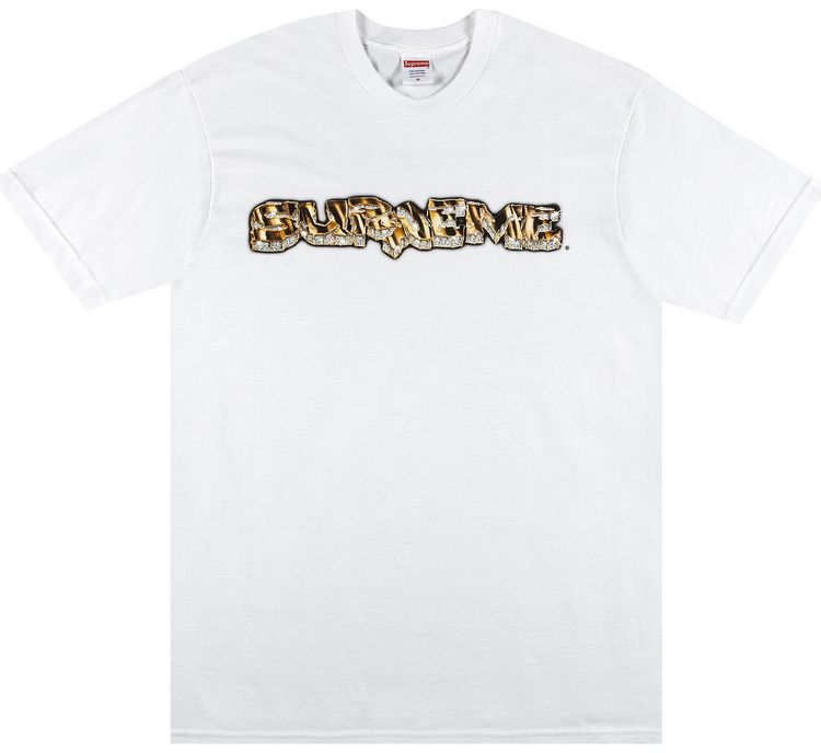 supreme diamond tee grey