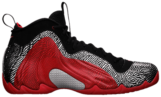 nike flightposite zebra