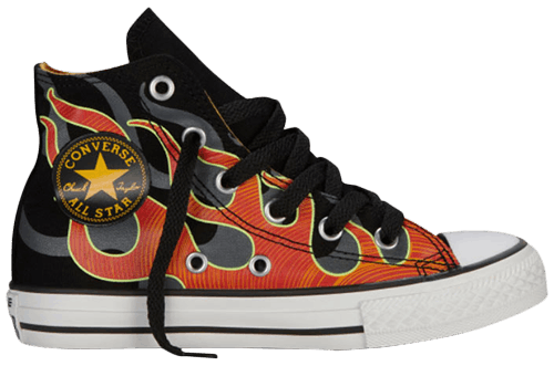 converse black flame