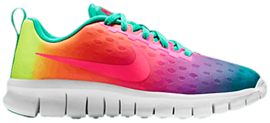 nike free express rainbow