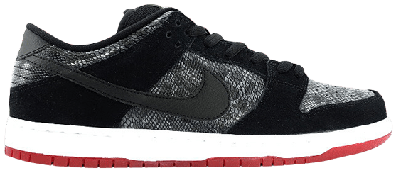 nike sb dunk low snake eyes