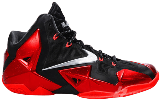 nike lebron 11 red cheap online