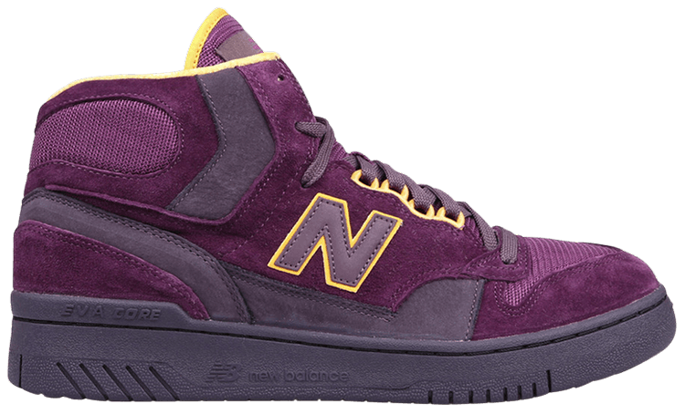 packer shoes x new balance 740 purple reign