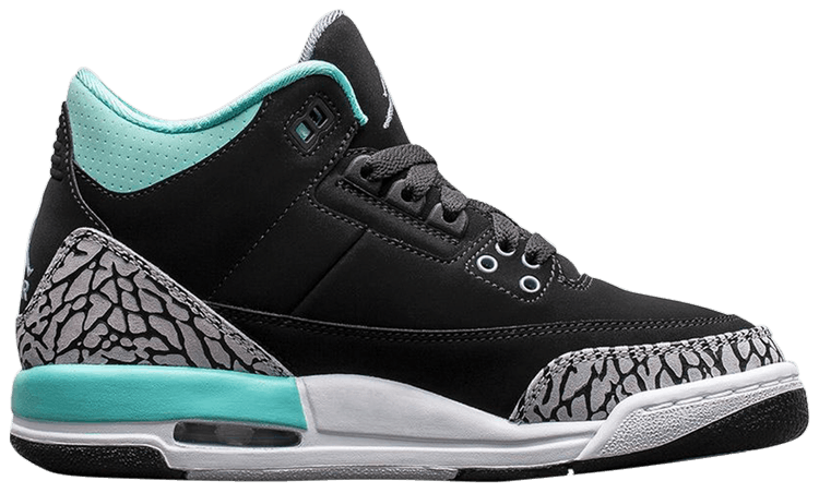 black and turquoise jordans