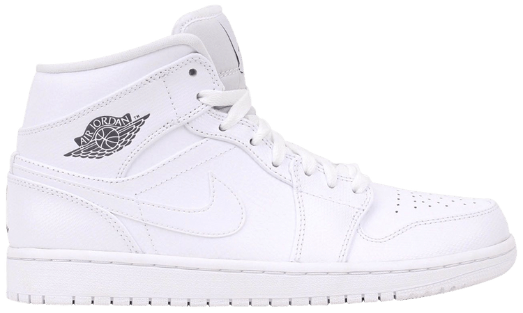 nike air jordan 1 retro mid triple black