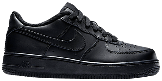 black air force nike shoes