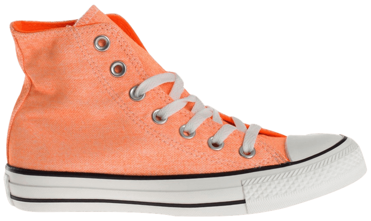 neon orange converse