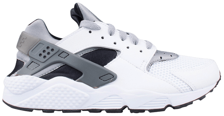 huaraches shoes black and white