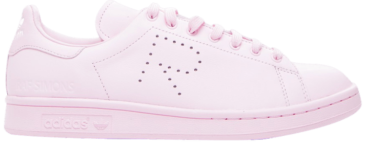 adidas x raf simons stan smith clear pink & white