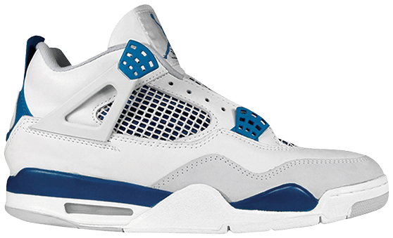 aj 4 military blue