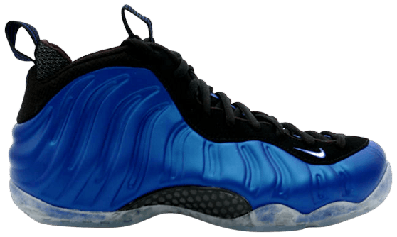 penny foamposite black and white