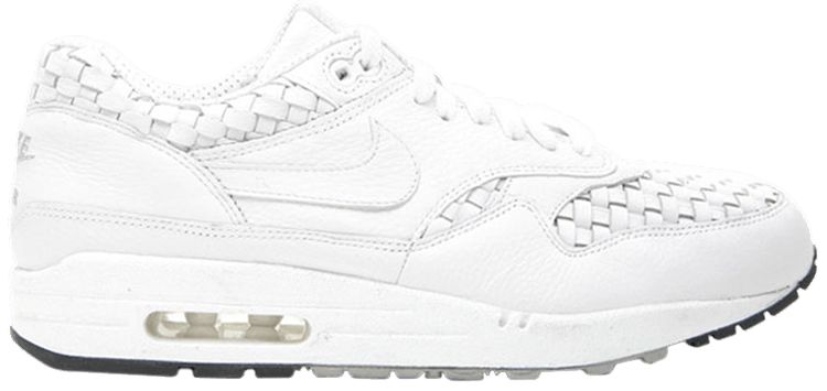 Air Max 1 Premium SP 'Woven Leather' Nike 314252 112 | GOAT Nike Air Max 1 Premium SP 314252 112 WhiteWhiteMetallic