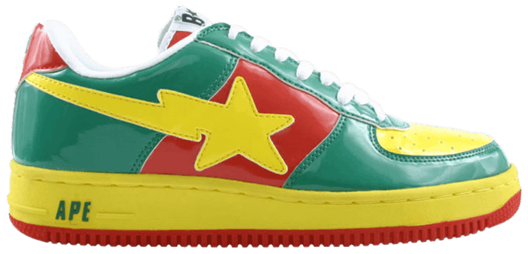 Bapesta FS-001 Low 'Rasta Green' - BAPE - 330 | GOAT