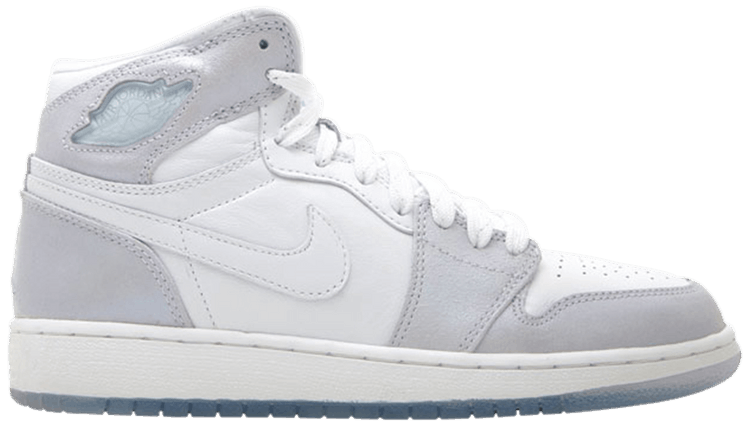 jordan 1 white metallic silver