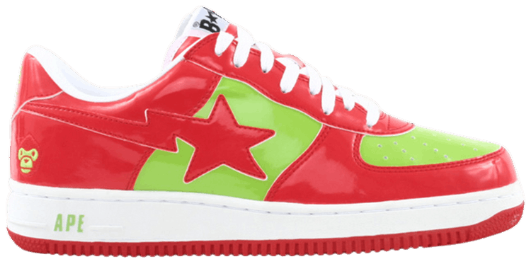 Bapesta FS-001 Low 'Baby Milo - Red