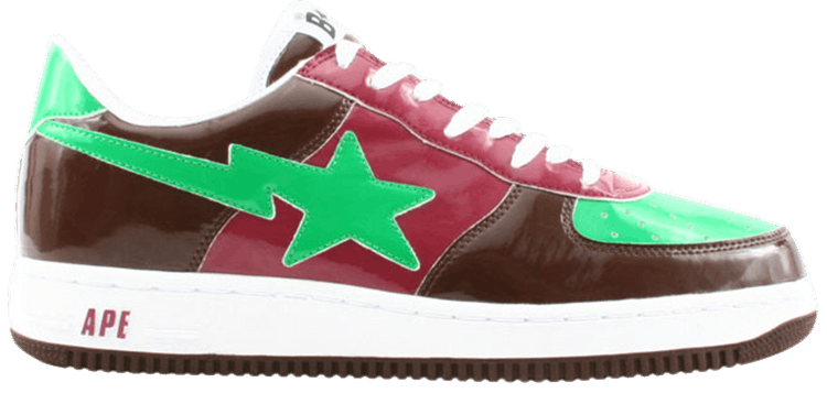 Bapesta FS-001 Low 'Green Brown Red' - BAPE - 403 | GOAT