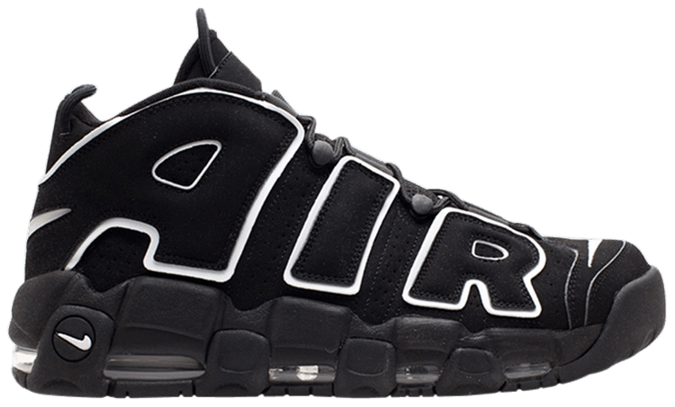air more uptempo black and white