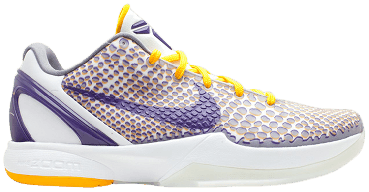 Zoom Kobe 6 3d Lakers Nike 429659 105 Goat