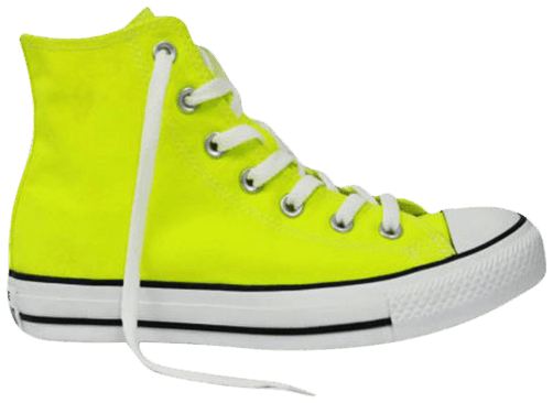 converse electric yellow
