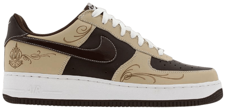 brown air force 1 shoes