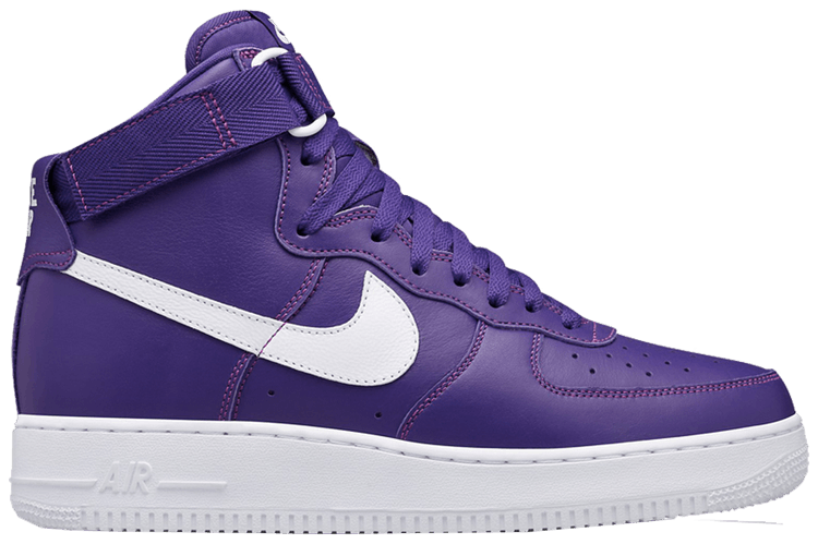 air force 1 high top purple