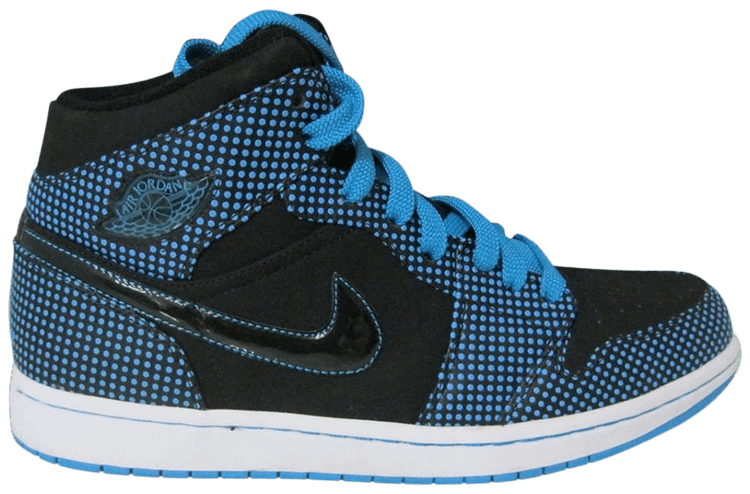 jordan 1 blue polka dot