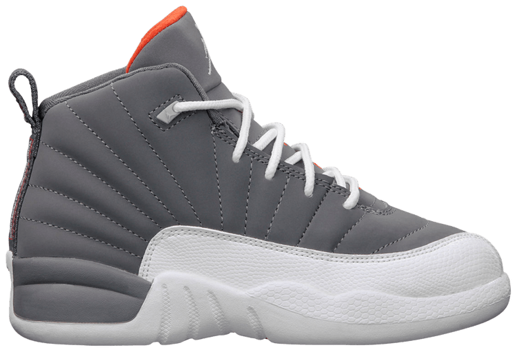grey orange jordan 12