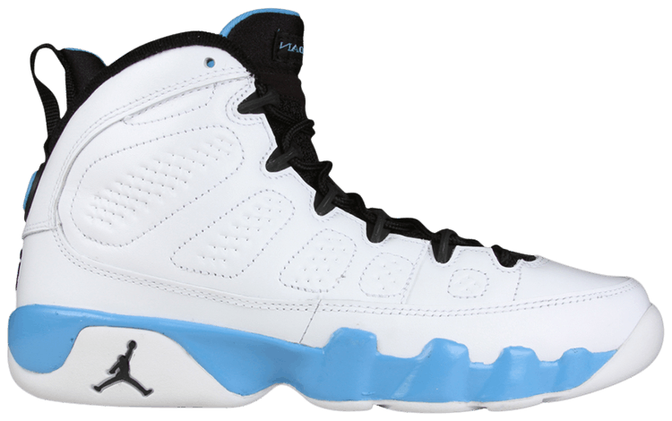 Retro 9 university blue grade school Clearance