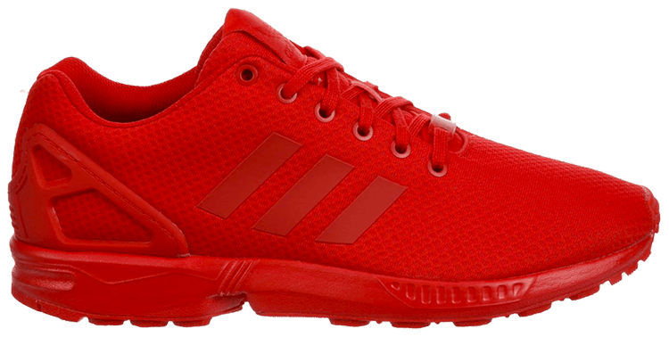 adidas zx flux triple red
