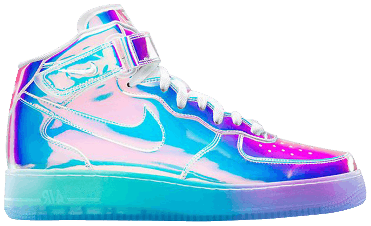 nike air force iridescent
