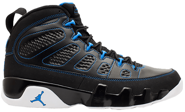 air jordan retro 9 black and blue
