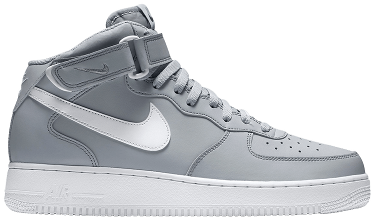 Air Force 1 Mid '07 'Wolf Grey' - Nike - 315123 033 | GOAT