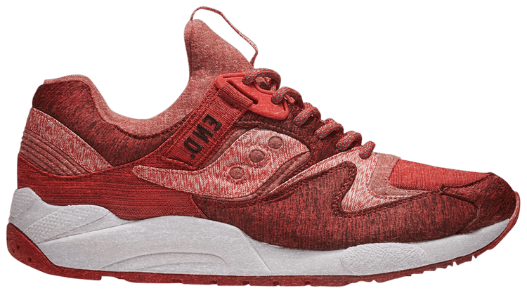 saucony grid 9000 red noise