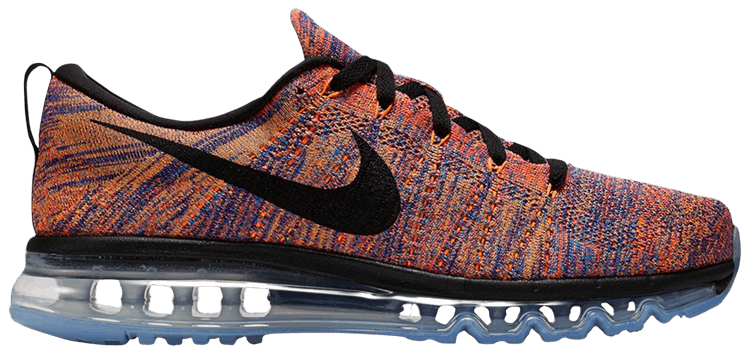 nike flyknit air max blue