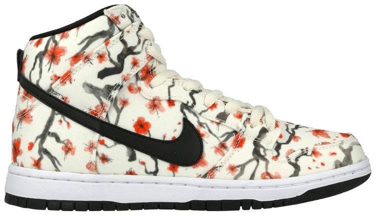 nike shoes with cherry blossoms