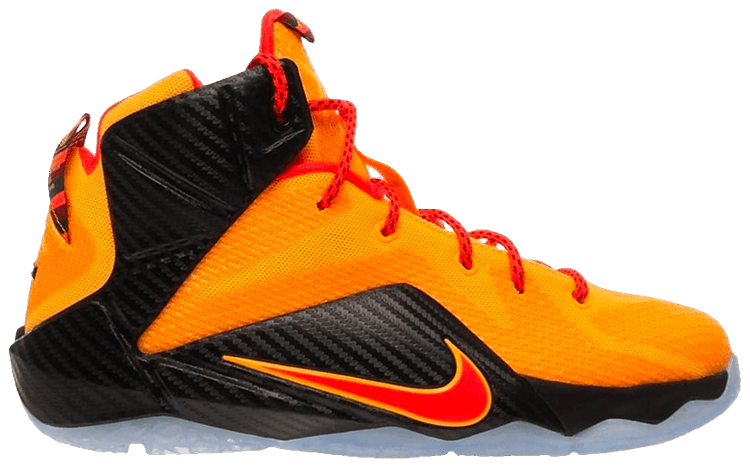 lebron 12 laser orange
